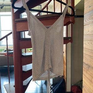 All Saints Striped Camisole